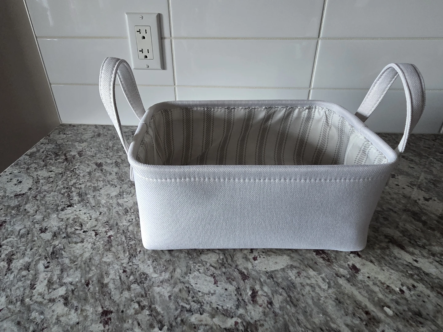 Lost Socks Canvas Basket - photo 4