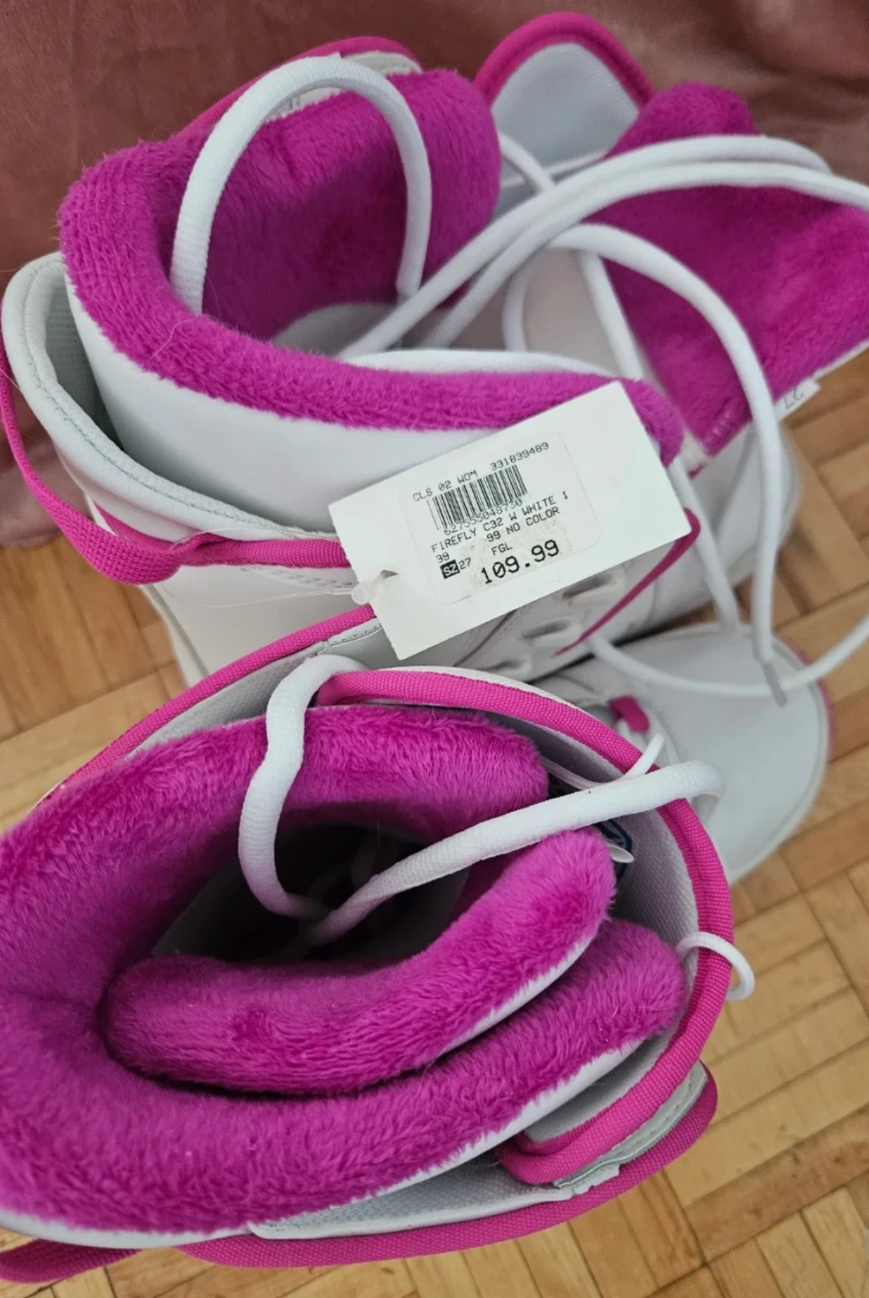 Firefly Women's Snowboard Boots White/Pink Size 27(women's 10) - photo 2