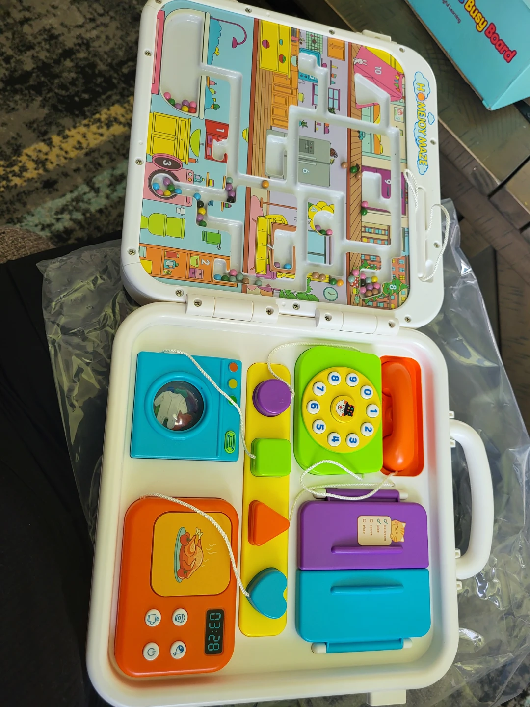 FamilyFun Daily Life Busy Board Interactive Game - photo 4