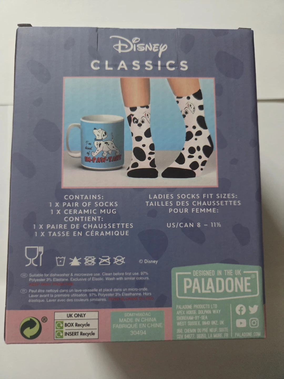 Disney 101 Dalmations Mug and Socks - photo 3