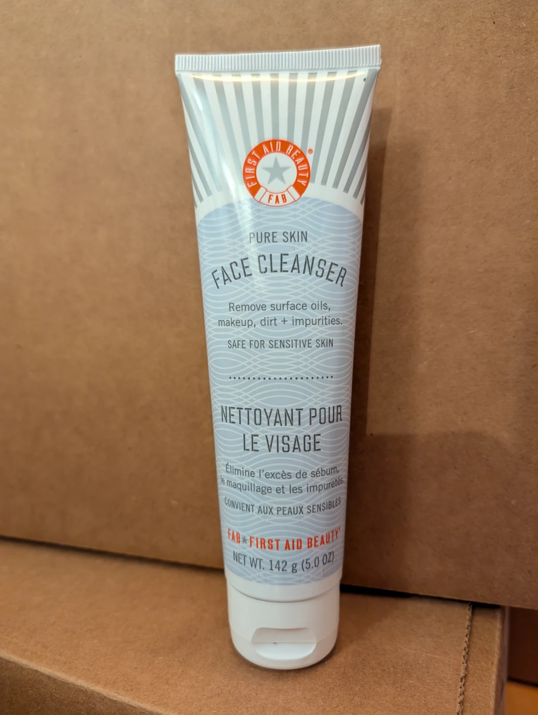 First Aid Beauty Pure Skin Face Cleanser 5.0 oz
