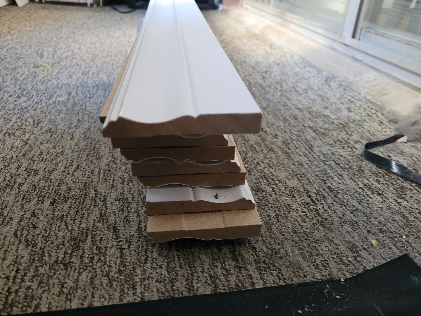 White Molding Trim Pieces