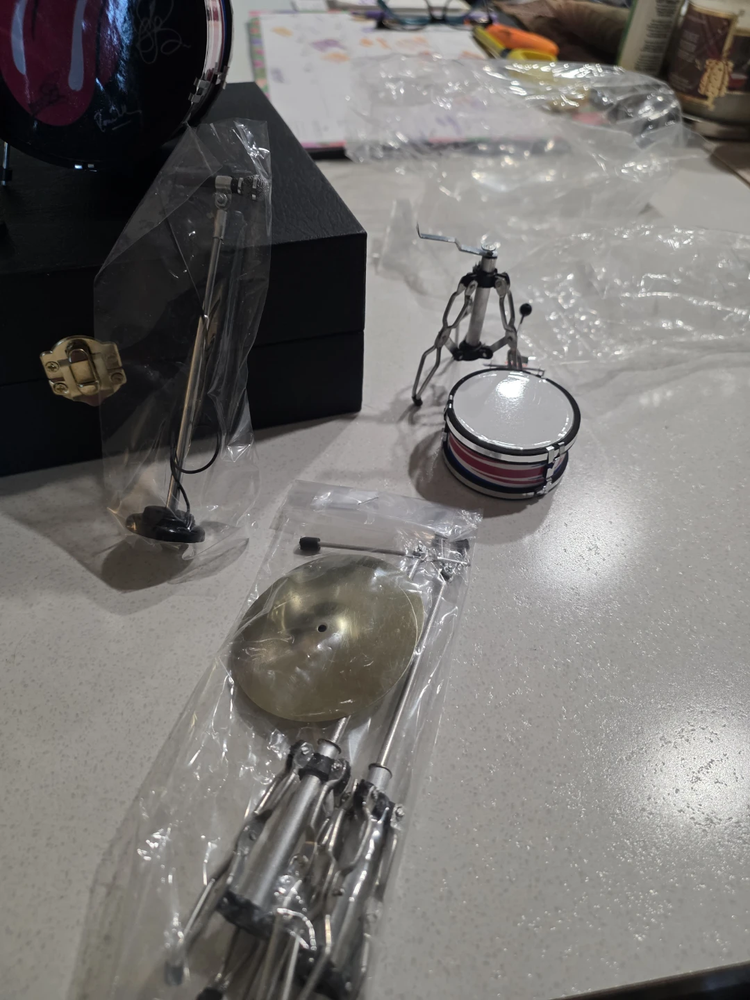 The Rolling Stones Mini Drum Kit Replica - photo 4