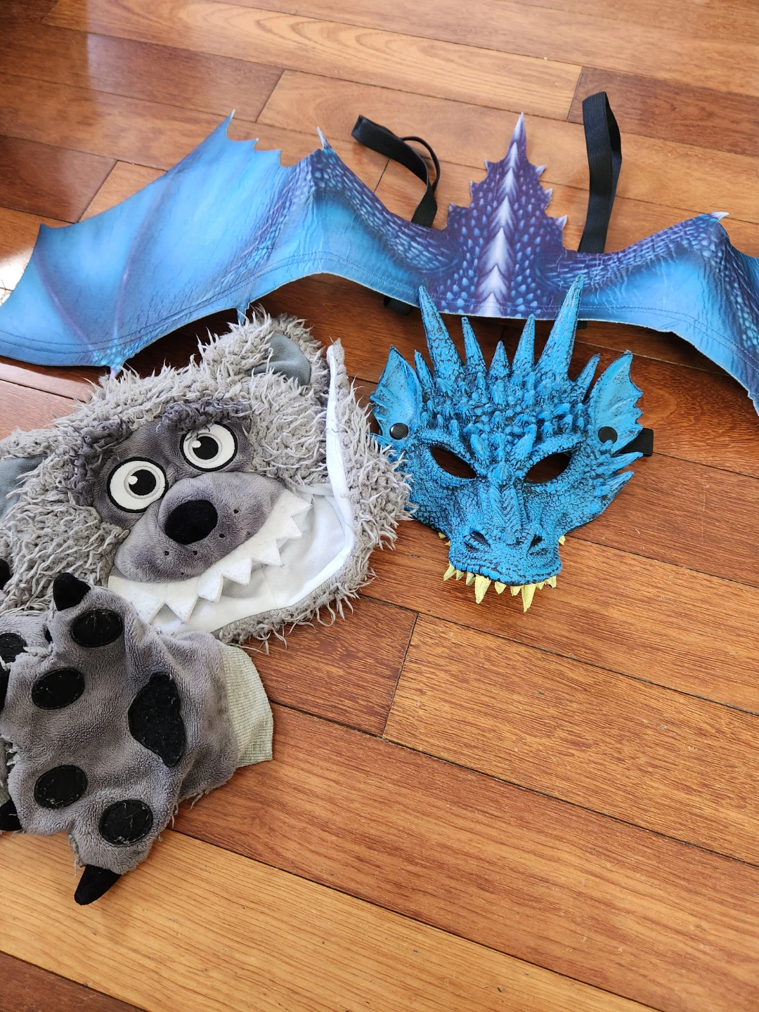Dragon Wings and Wolf Costume Set - photo 2