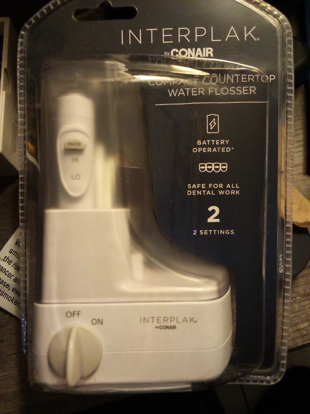 Conair Compact Countertop Water Flosser