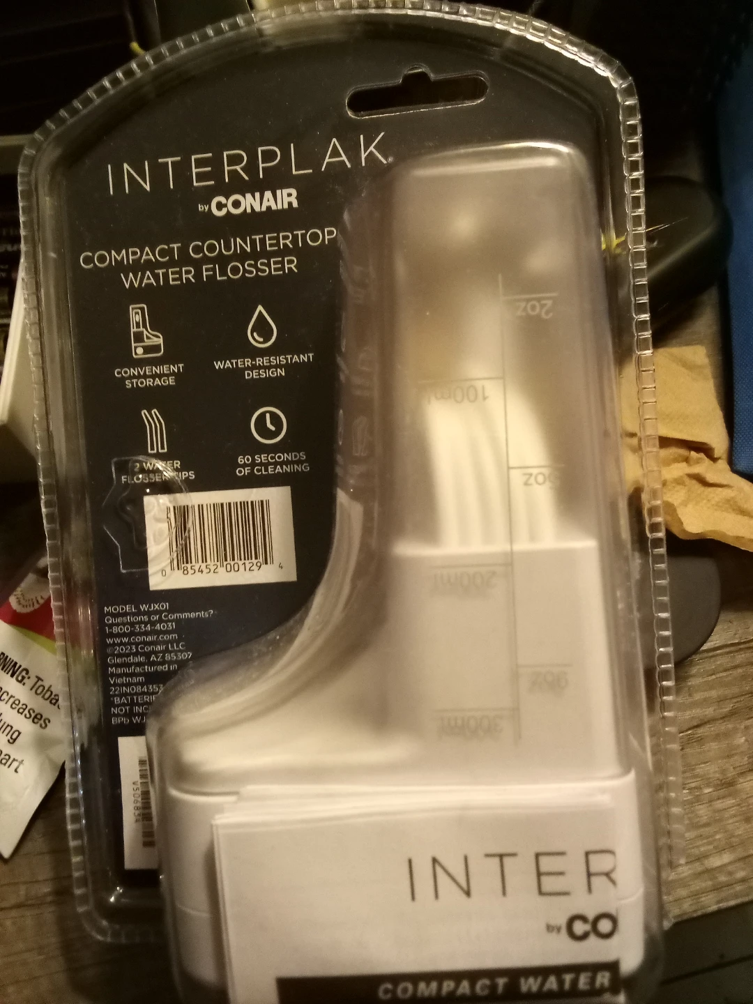 Conair Compact Countertop Water Flosser - photo 2