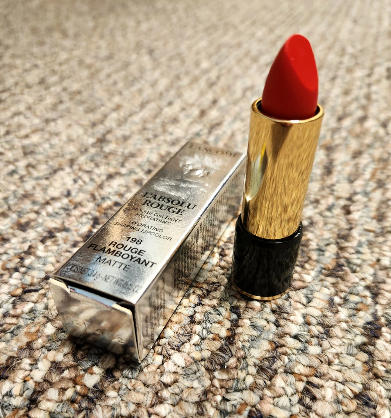 NEW ~ Lancôme L'Absolu Rouge Matte Lipstick