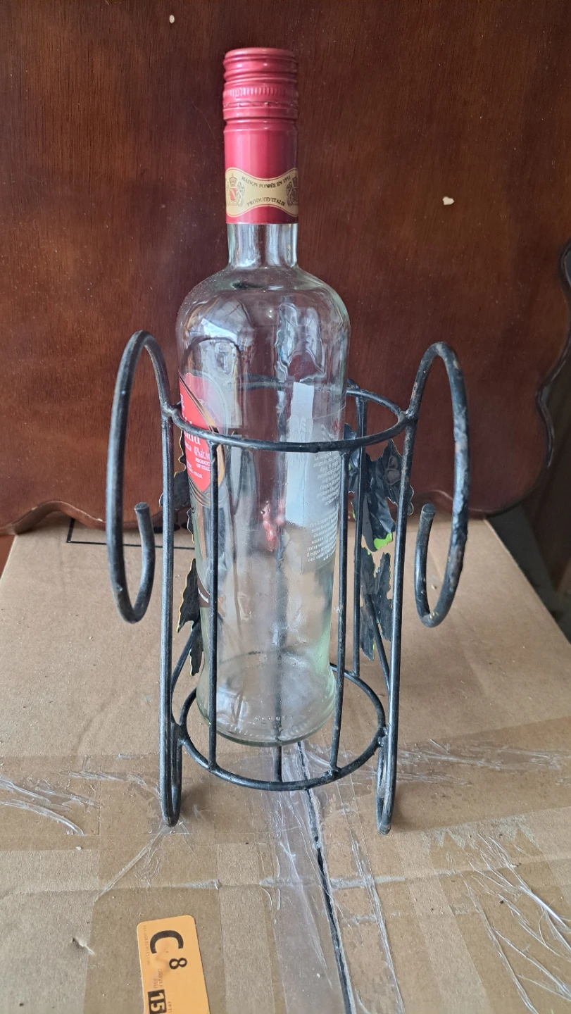 Decorative Wine Bottle Holder - photo 2