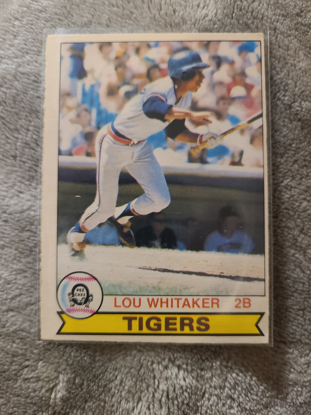 1979 O-Pee-Chee Lou Whitaker "Tigers" Baseball Card