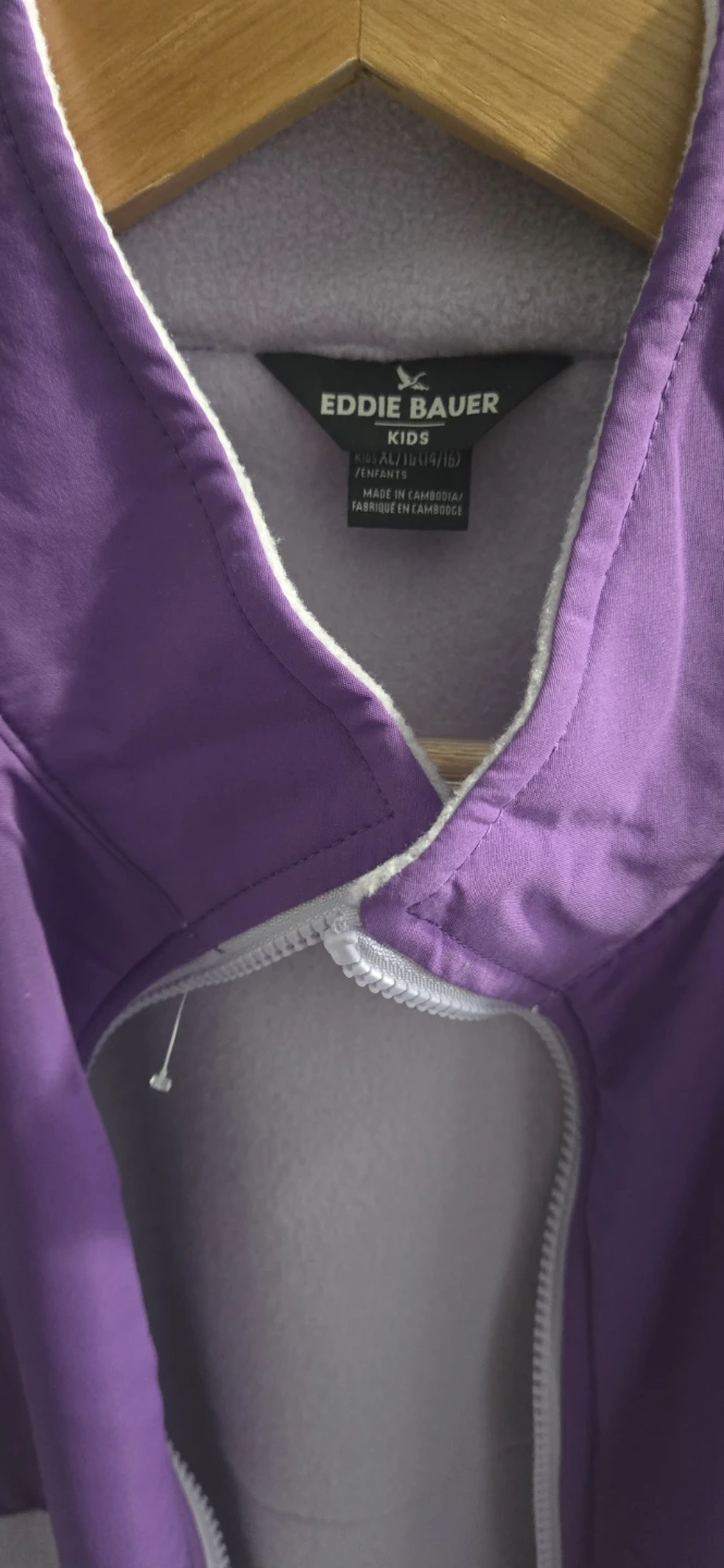 Eddie Bauer Kids Fleece Jacket - Purple - XL (14/16) - photo 2