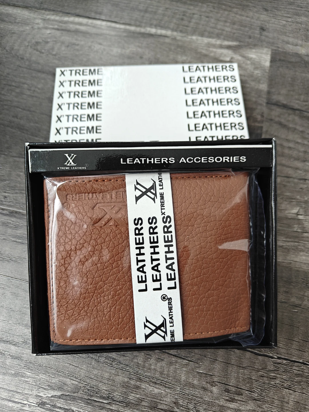 Xtreme Leathers Brown Bi-Fold Wallet