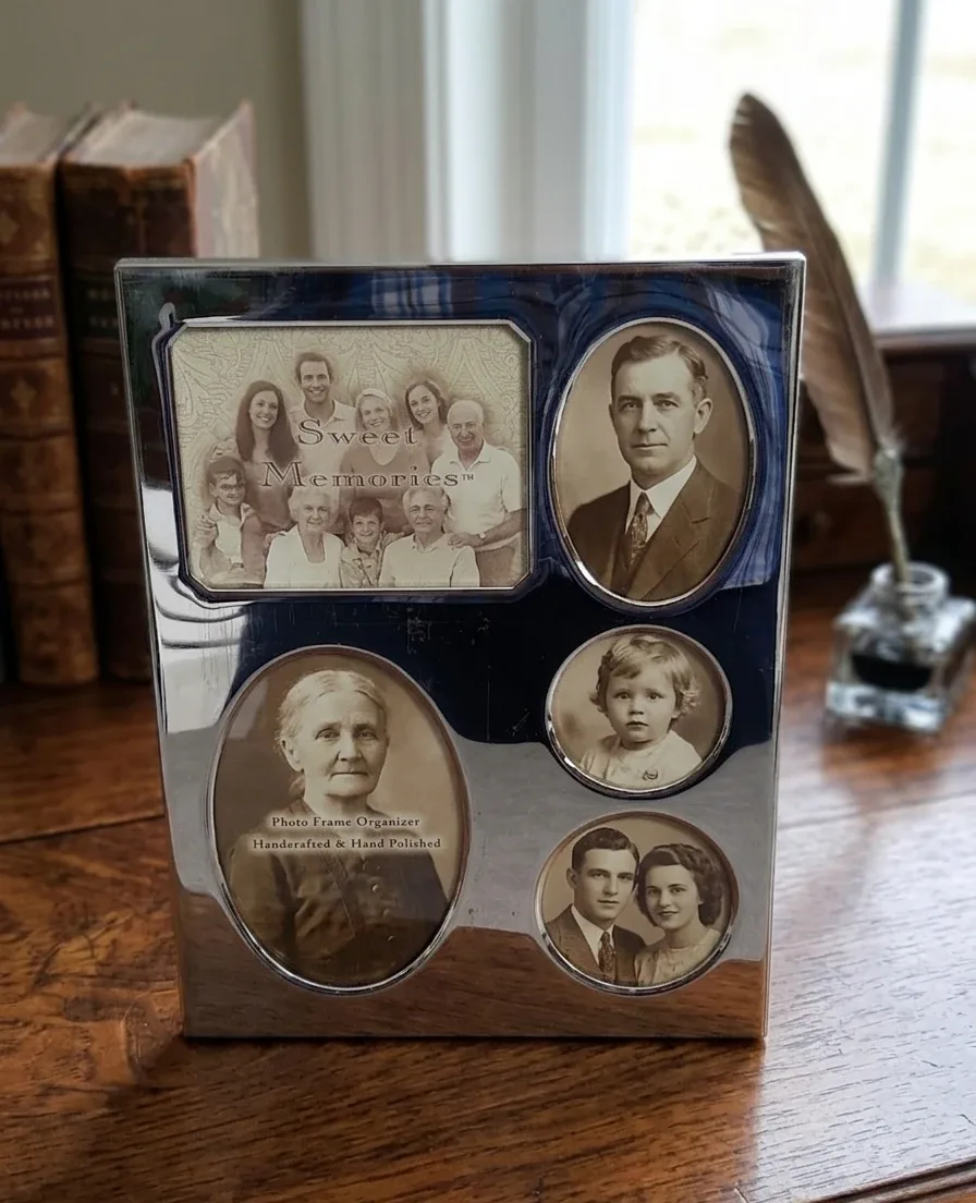 Multi-Photo Frame Organizer - Handcrafted & Hand Polished