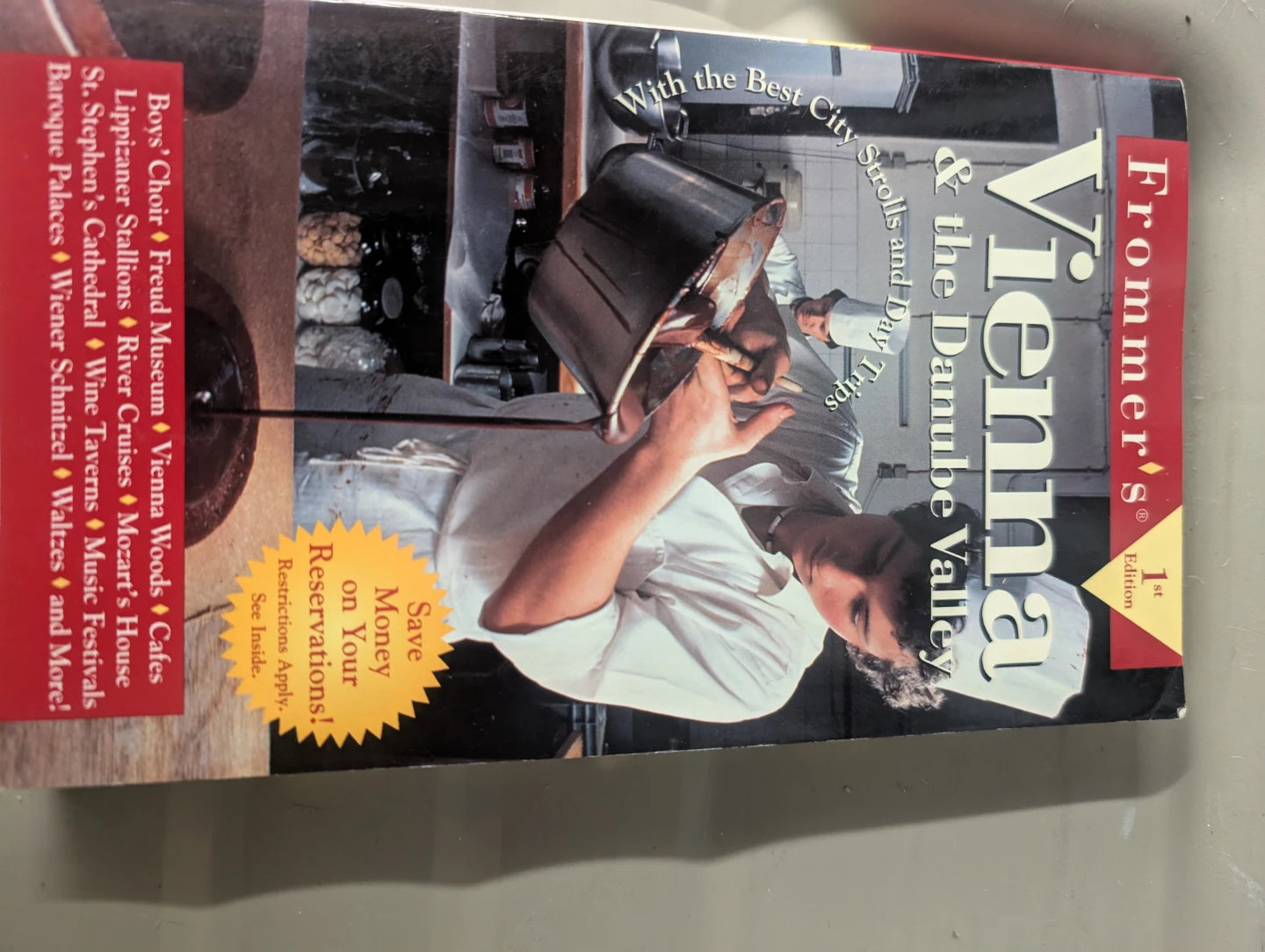 Frommer's Vienna & the Danube Valley 1st Edition plus other.