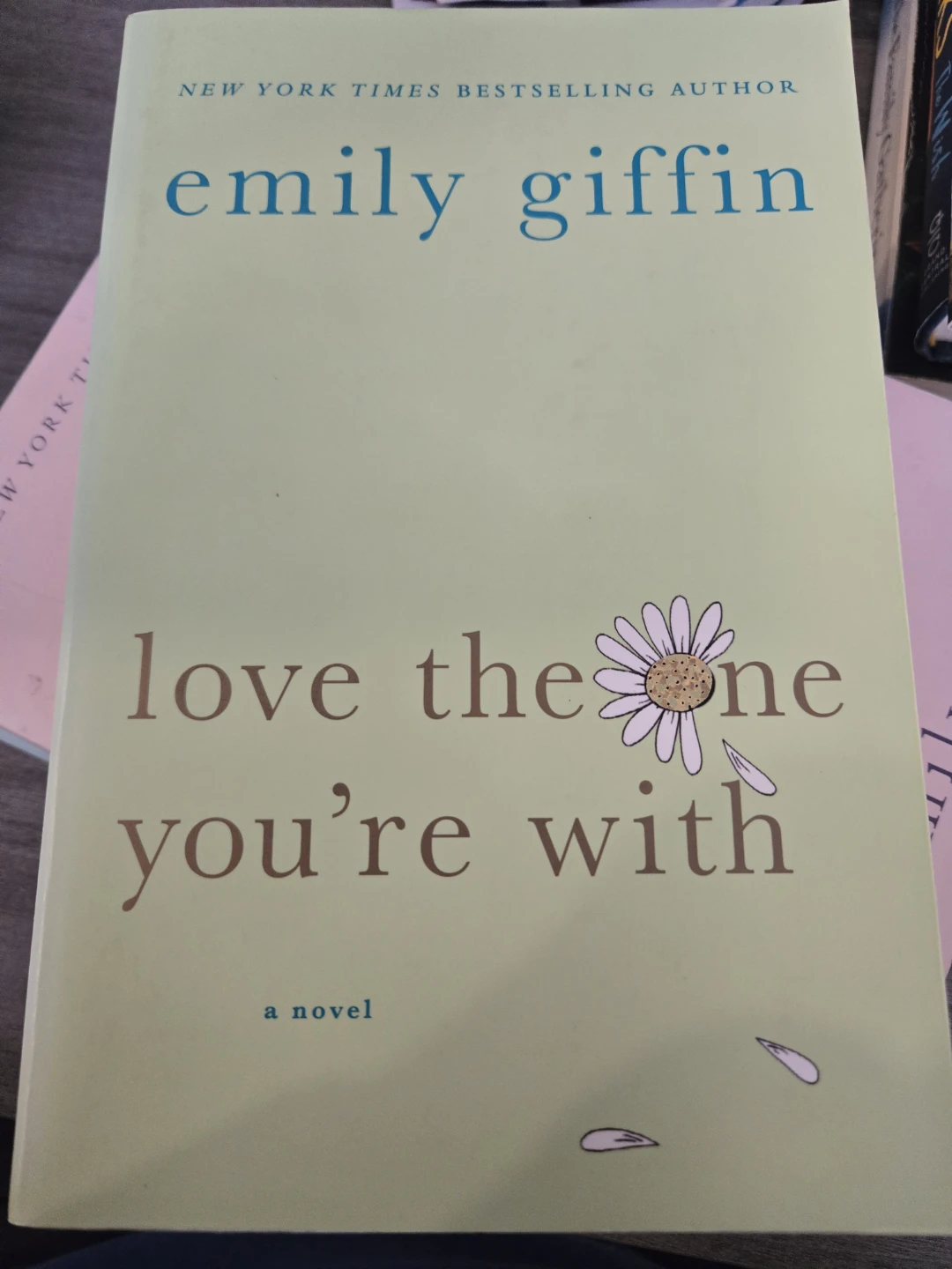 Emily Giffin Love the One You're With Novel