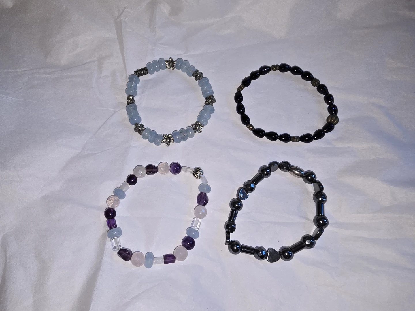 Set of 4 Beaded Bracelets