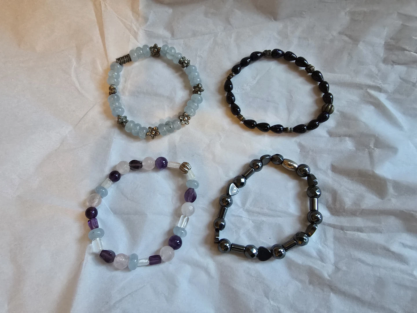 Set of 4 Beaded Bracelets - photo 2