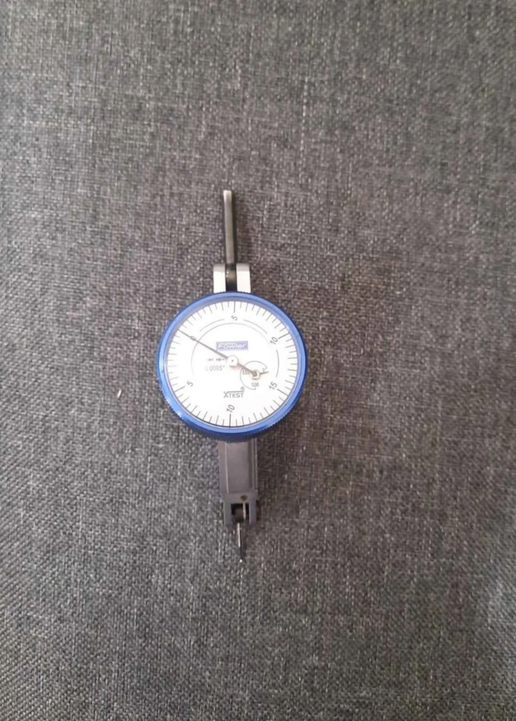 Fowler Long Range Inclined Dial Test Indicator
