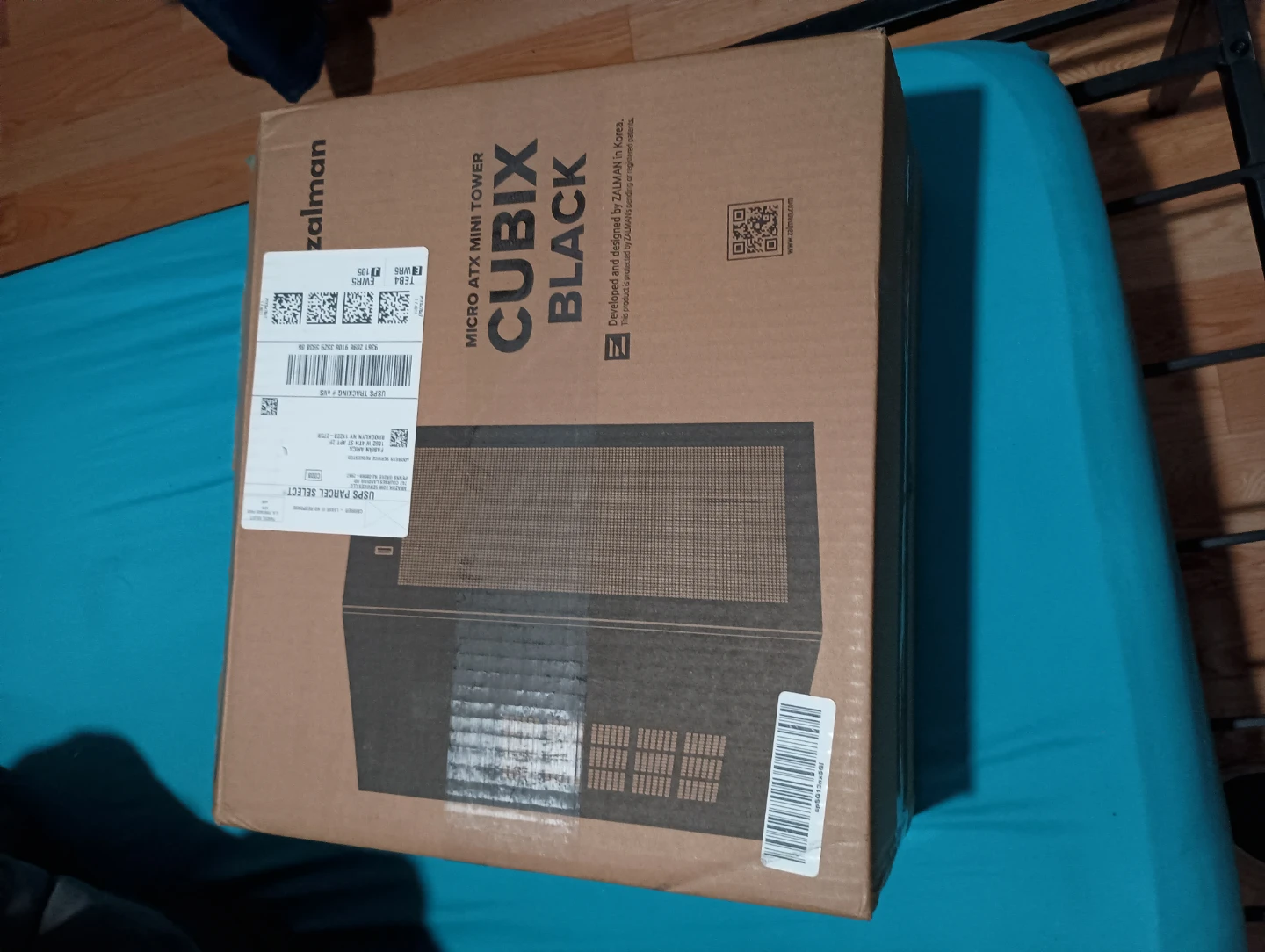 Zalman Cubix Black Micro ATX Mini Tower PC Case - photo 4