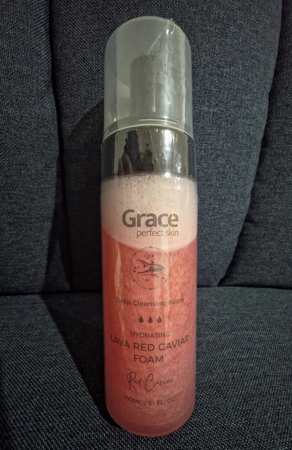 Grace Perfect Skin Hydrating Lava Red Caviar Deep Cleansing Foam - photo 2
