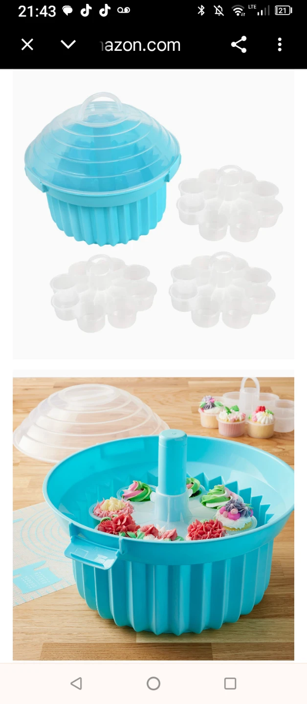 Cupcake Carrier with Lid - photo 2