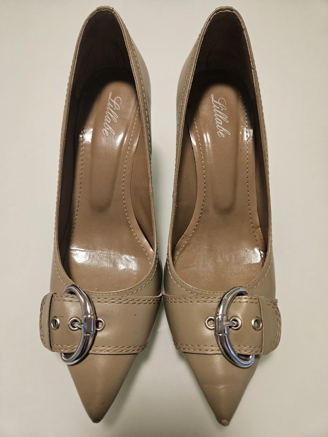 Brazil Lillabe Women's Buckle Heels - Size 7 in Brazil