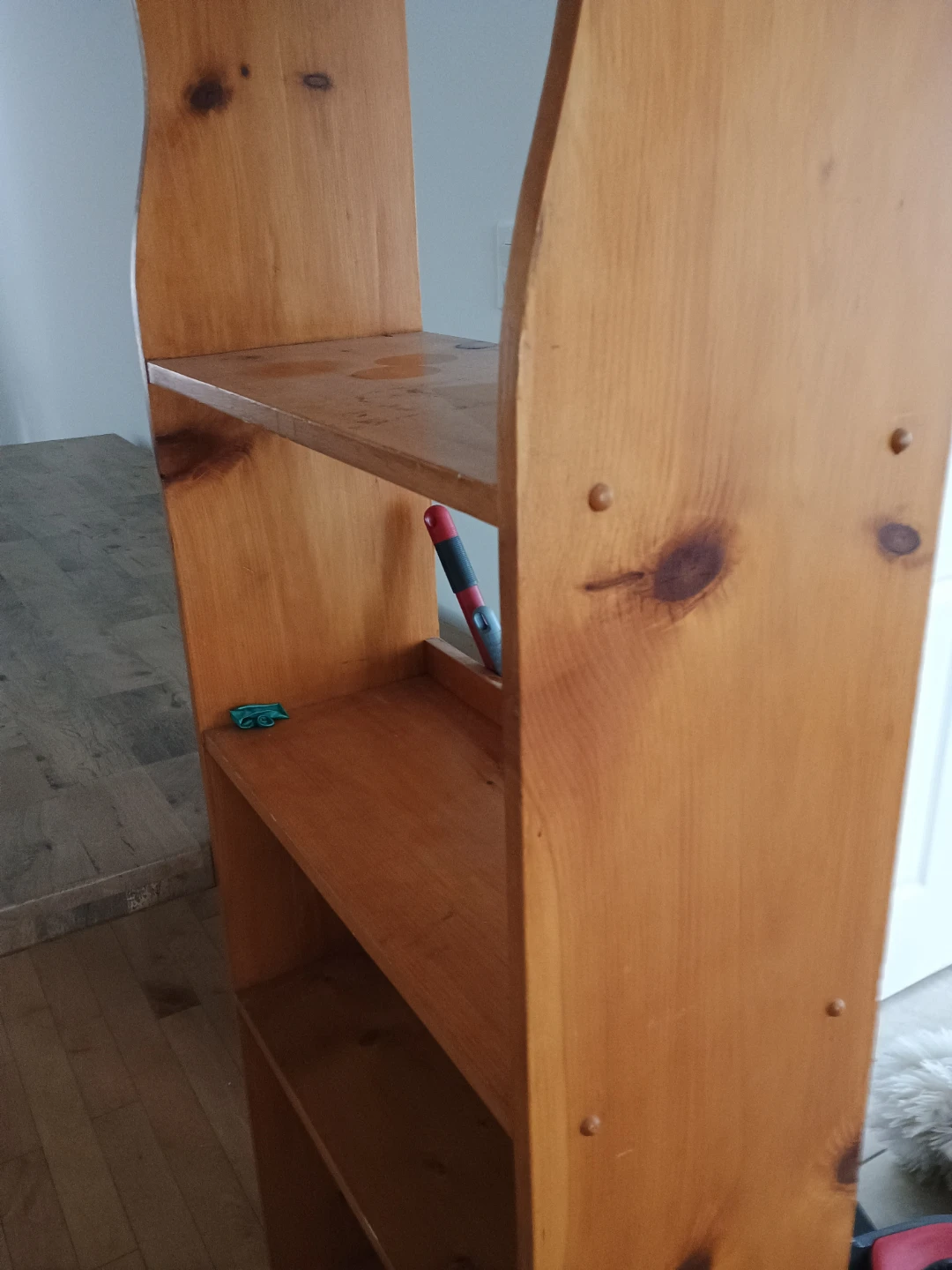 Wooden Bookshelf