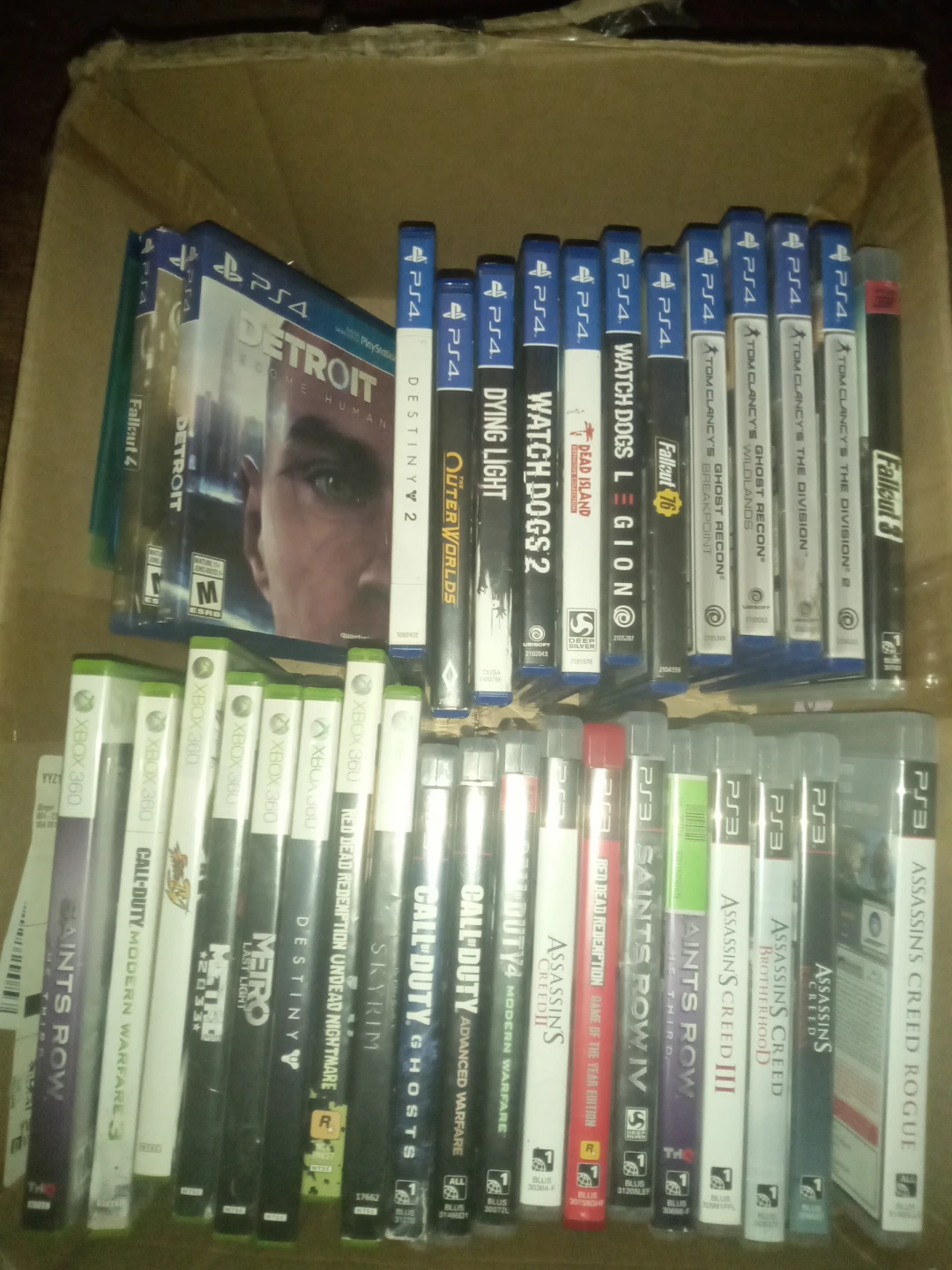 PS4 and PS3 Video Game Bundle