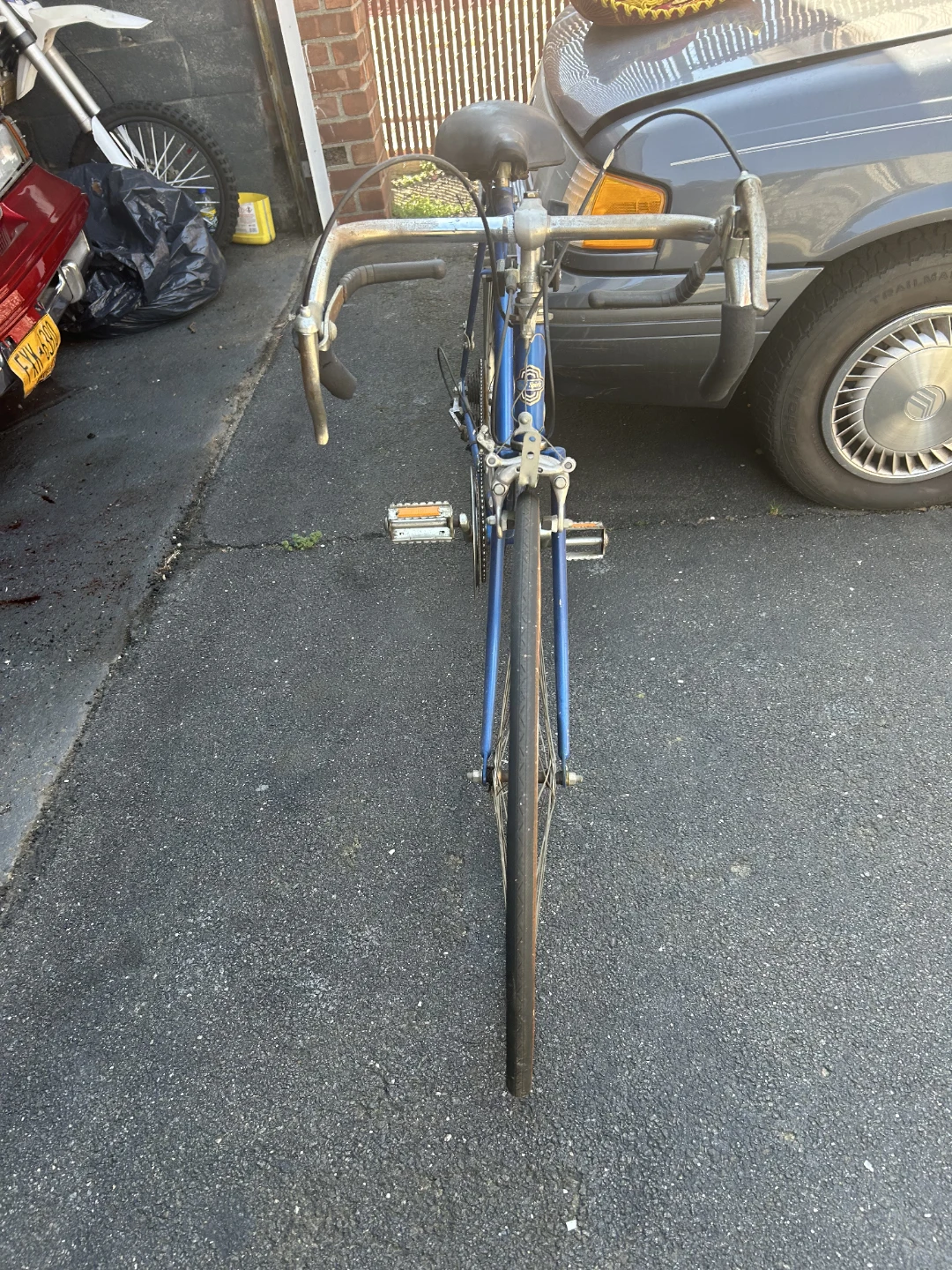 Blue Road Bike