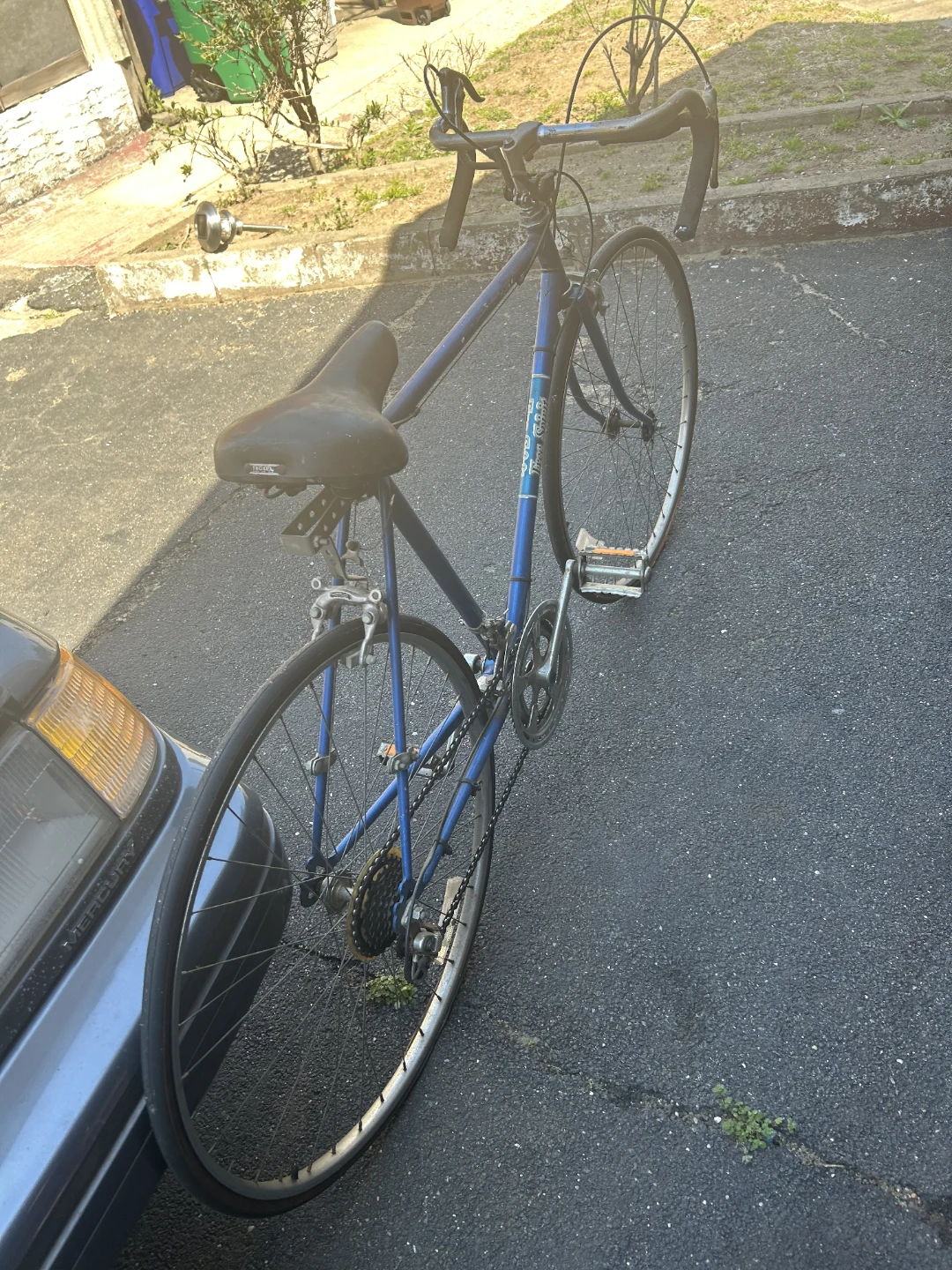 Blue Road Bike - photo 5