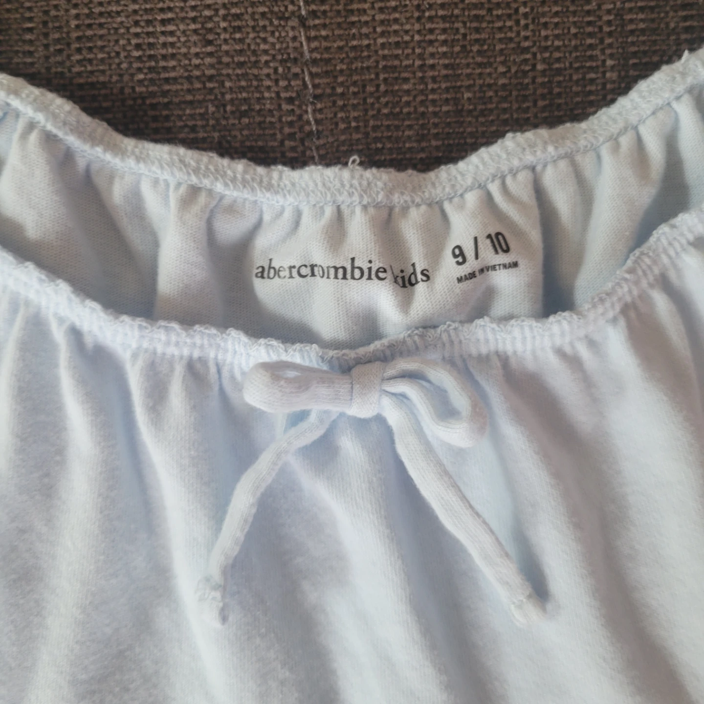Abercrombie Kids girl Blue Top Size 9/10 - photo 2
