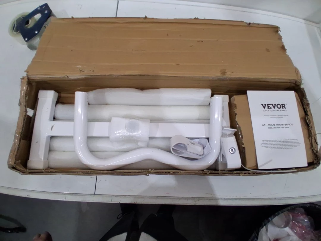 Floor-to-Ceiling Transfer Pole, Tension Mount Bathroom Grab Bar - photo 4