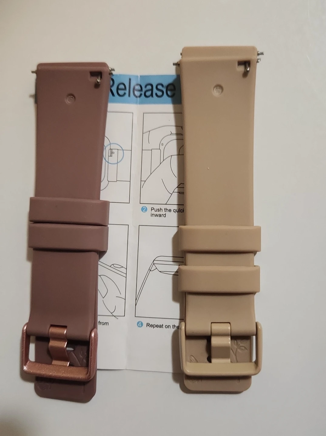 2 x Watch Bands (Brown & Tan) - photo 2