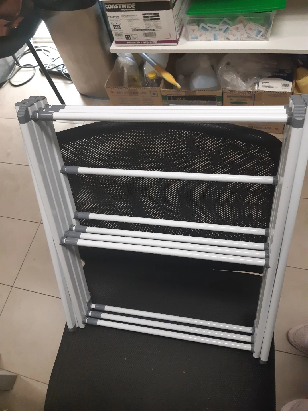 White Folding Drying Rack - photo 3