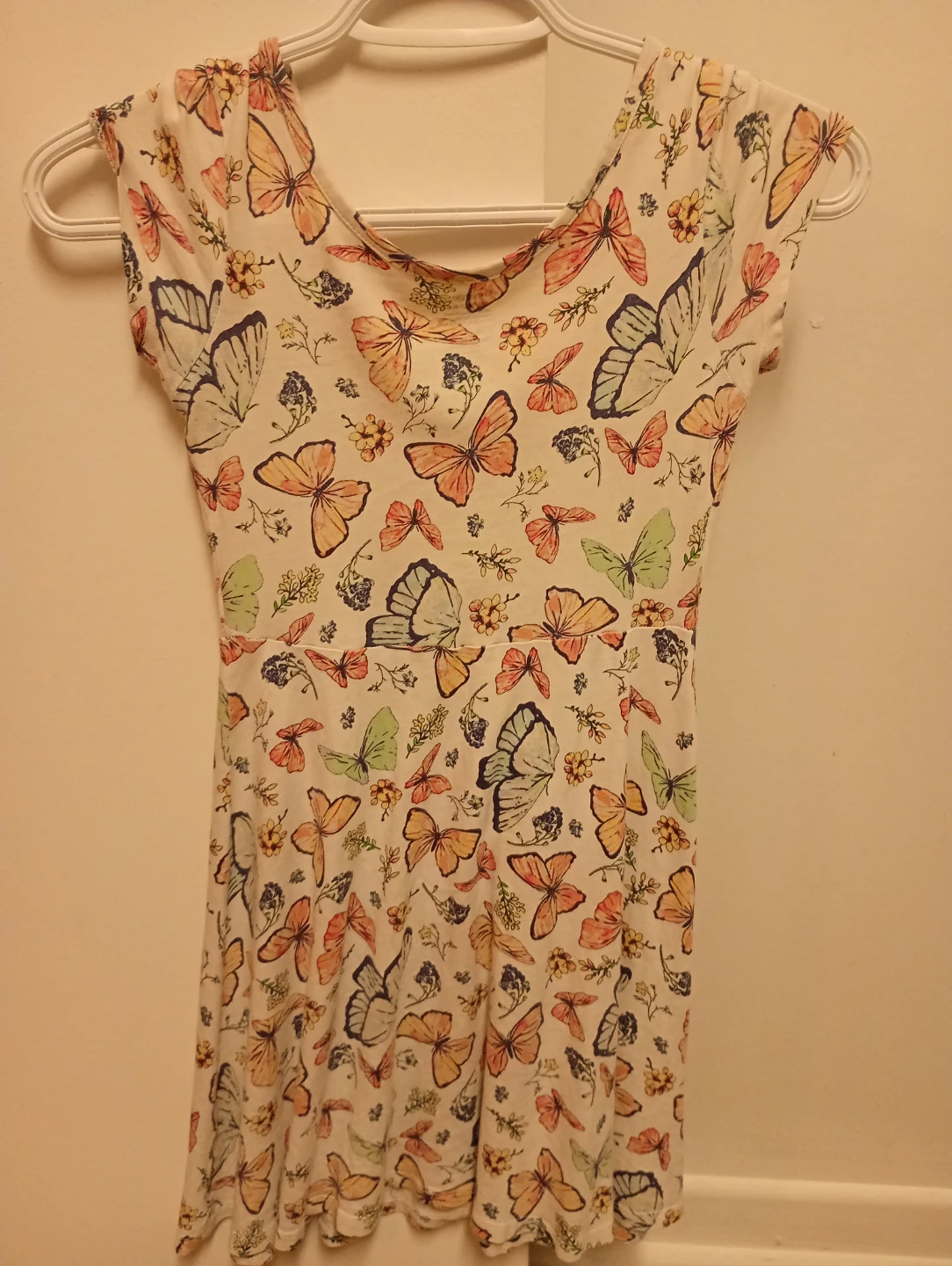 George Girls Butterfly Print Dress M/M (7-8) - photo 3