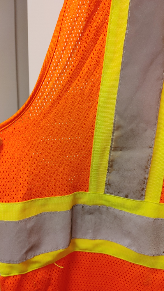 Fluorescent Orange Safety Vest - photo 3