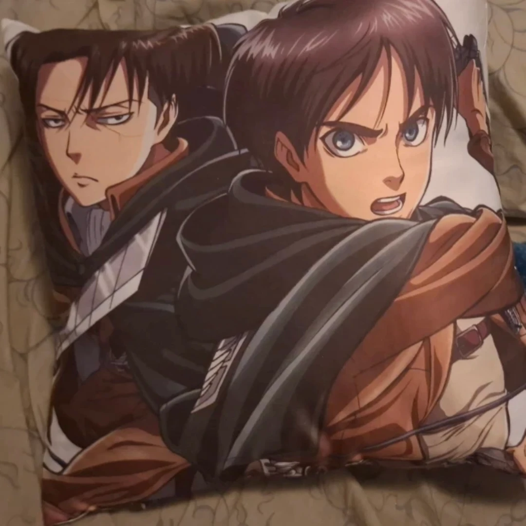 Attack on Titan Levi Eren Pillow