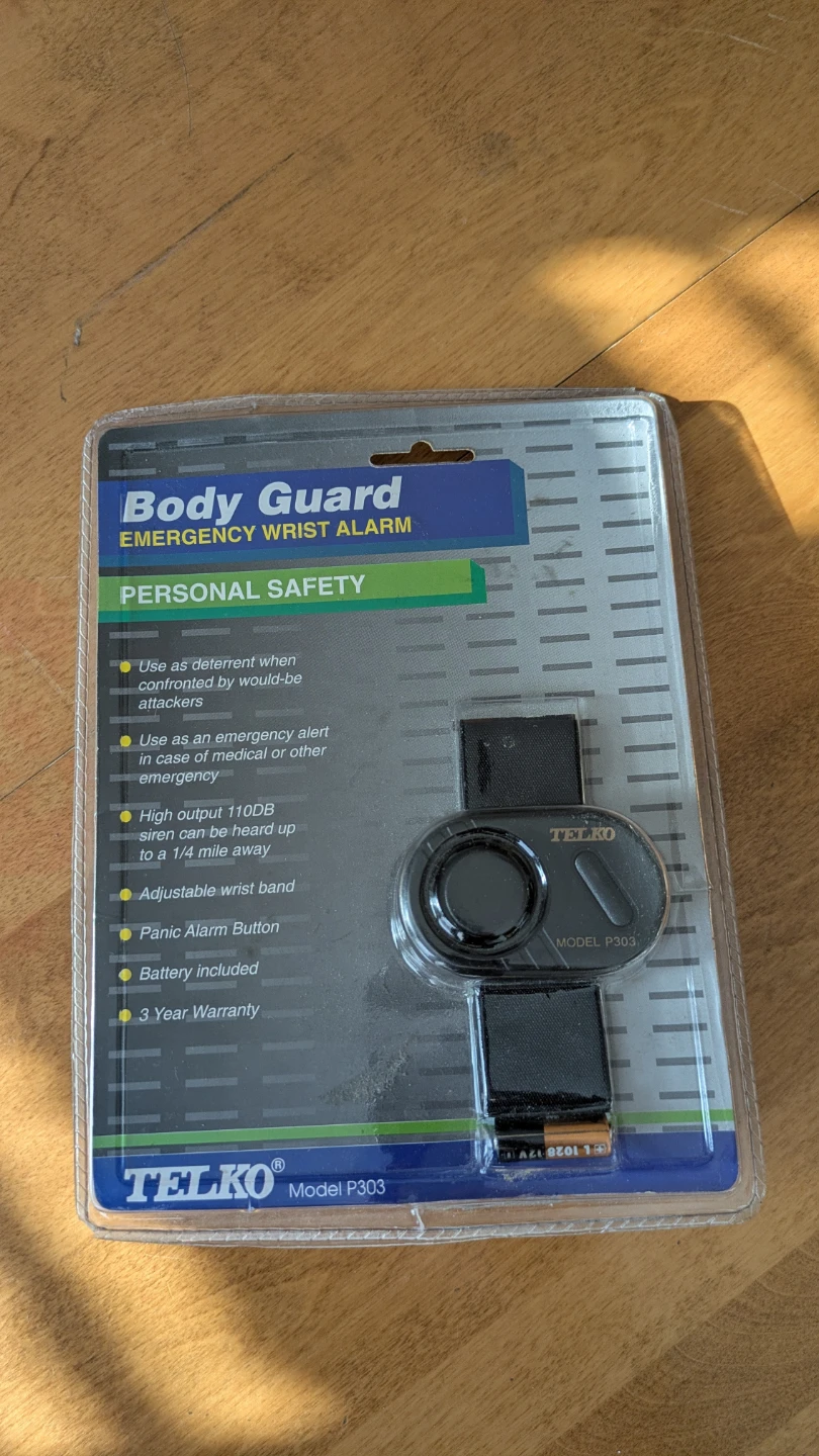 Telko Body Guard Emergency Wrist Alarm