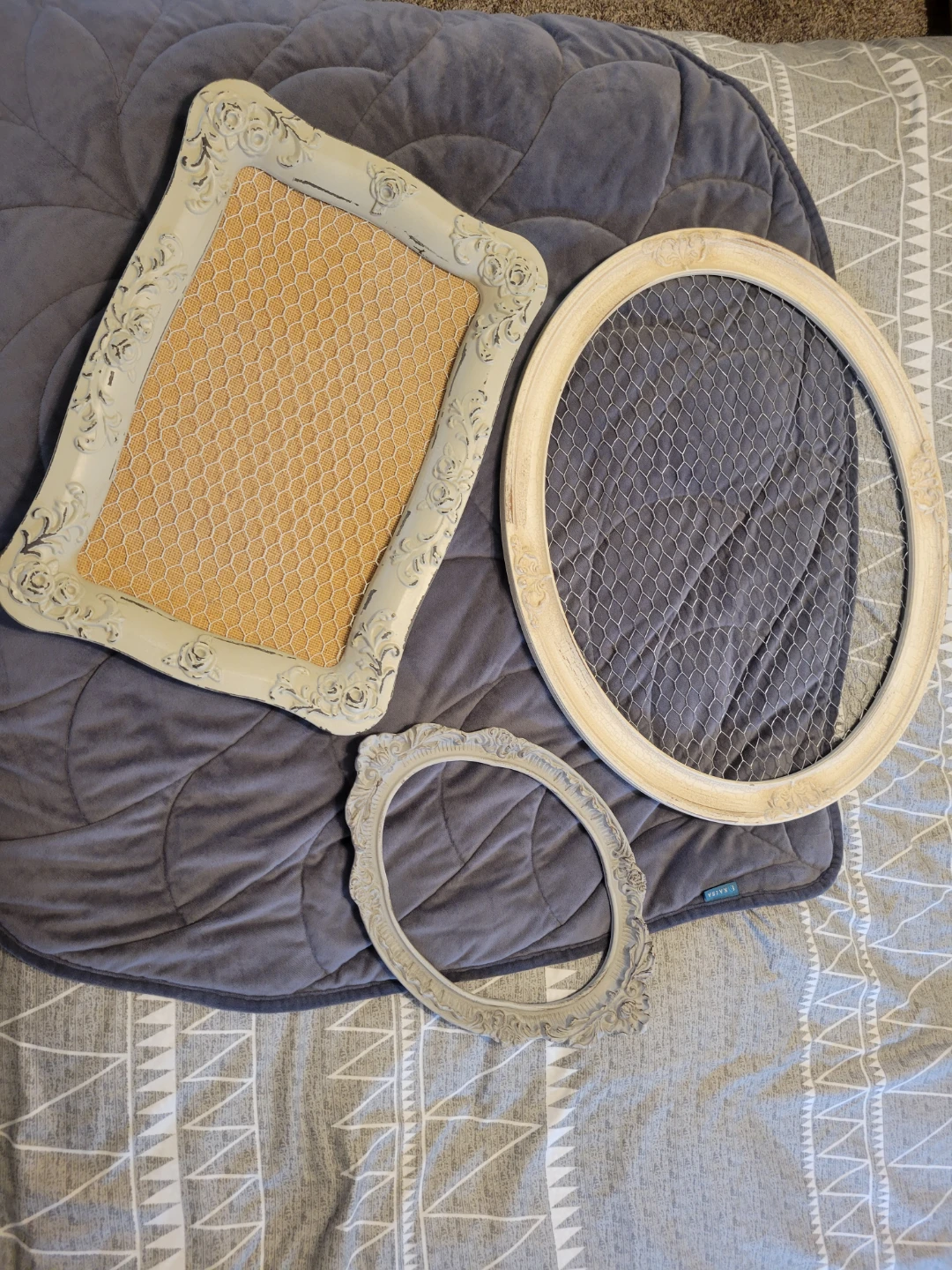 Set of 3 Rustic Decorative Frames