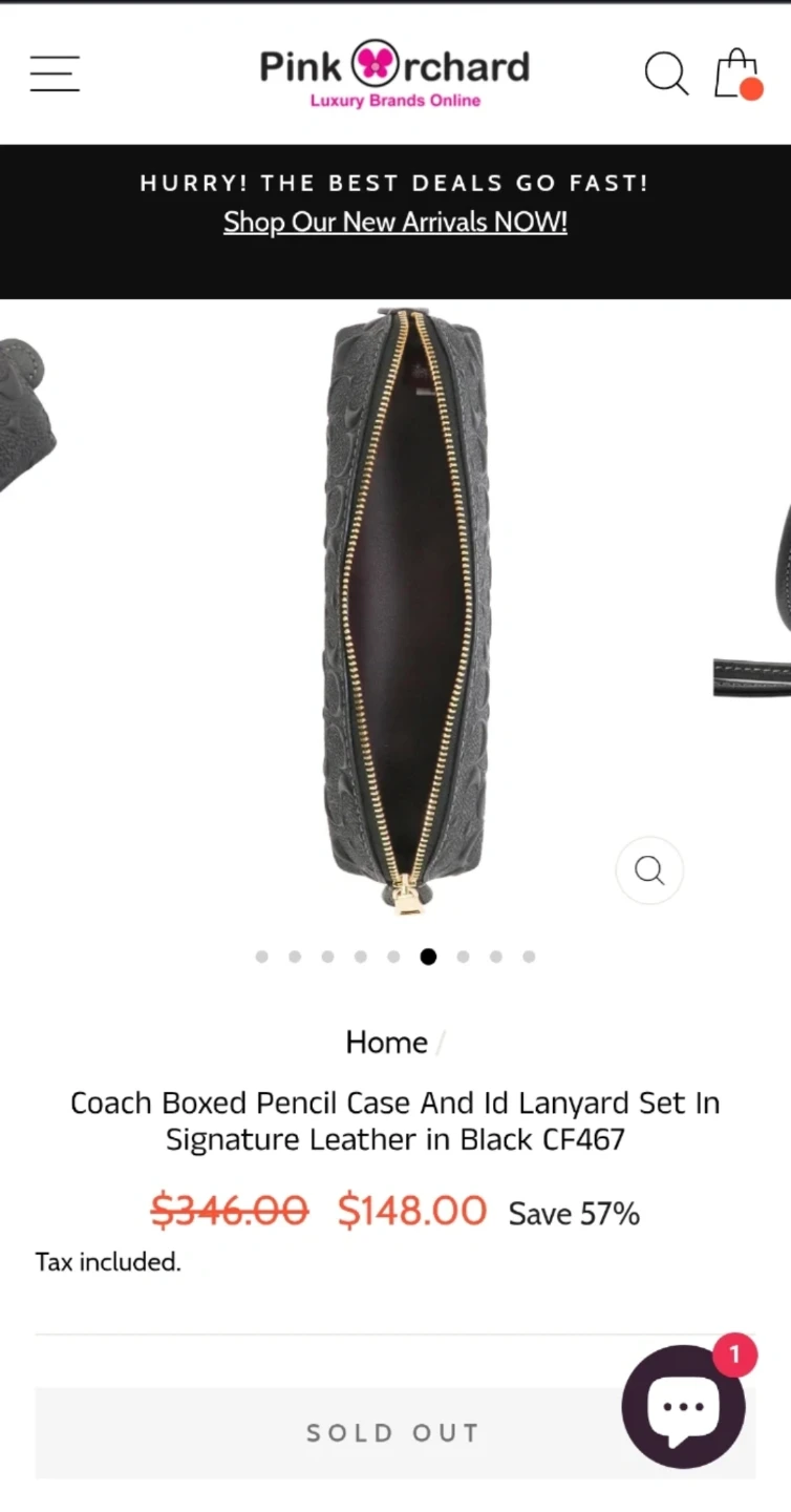 Coach Boxed Pencil Case - photo 3