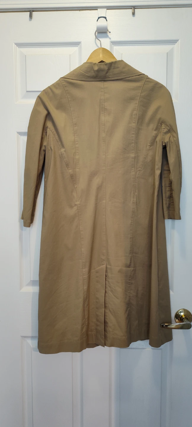 Snowman New York - Khaki Trench Coat with Belt - photo 3