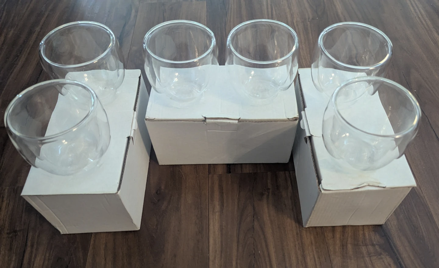 *PRICE DROP* Unused double walled glasses!