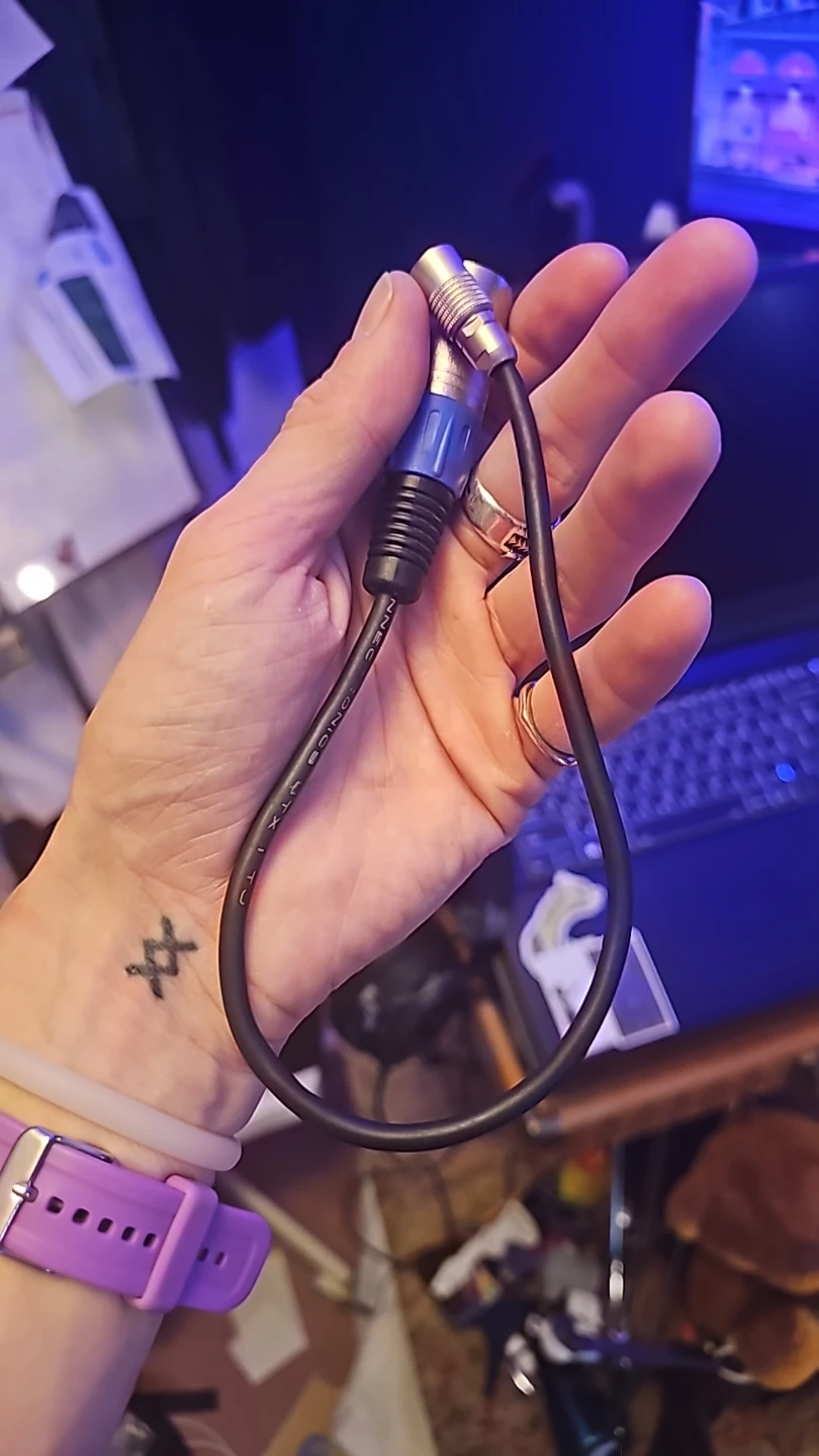 XLR Male to LEMO Audio Cable Adapter - photo 2