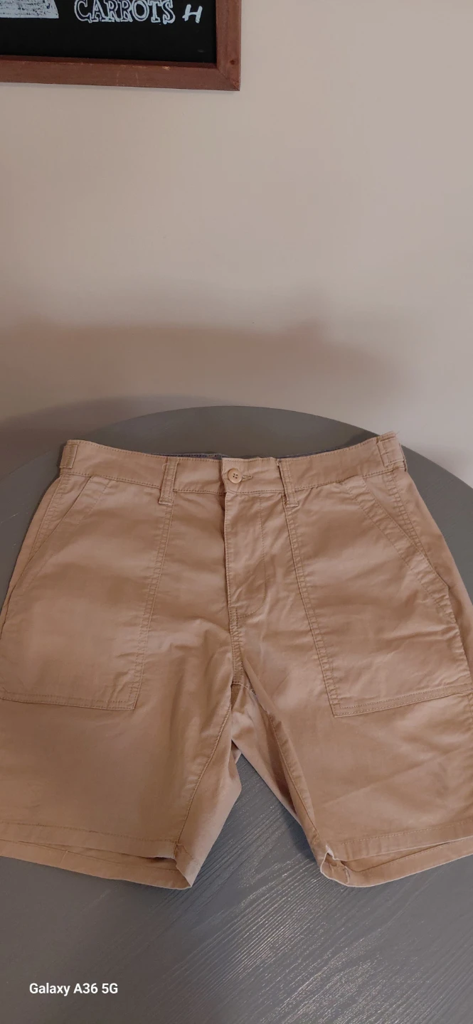 Men's Khaki Cargo Shorts - photo 2