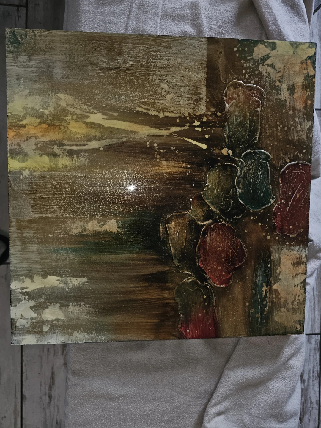 Abstract Textured Wall Art - photo 2
