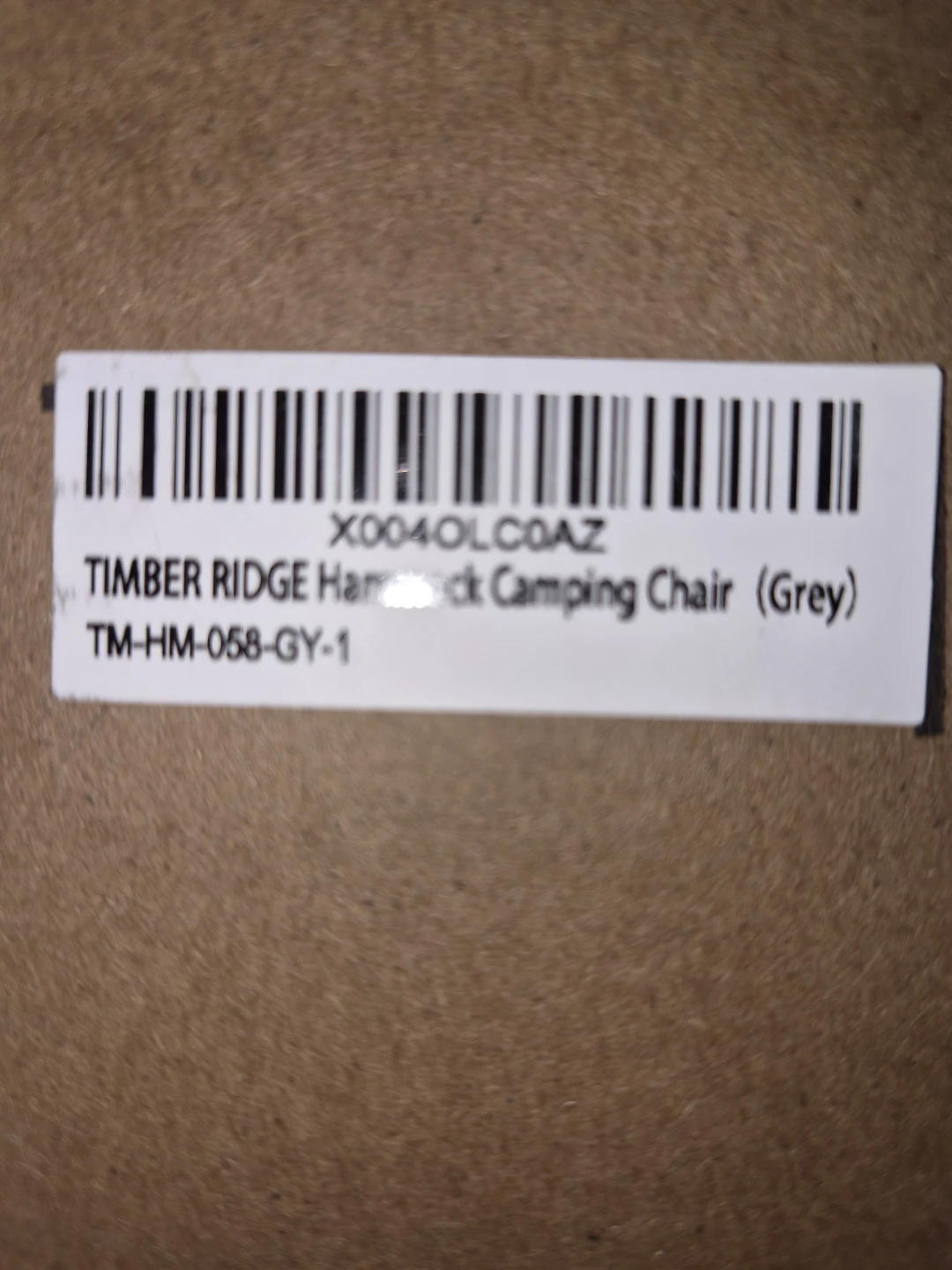 Timber Ridge Hanging Chair - Grey - photo 3