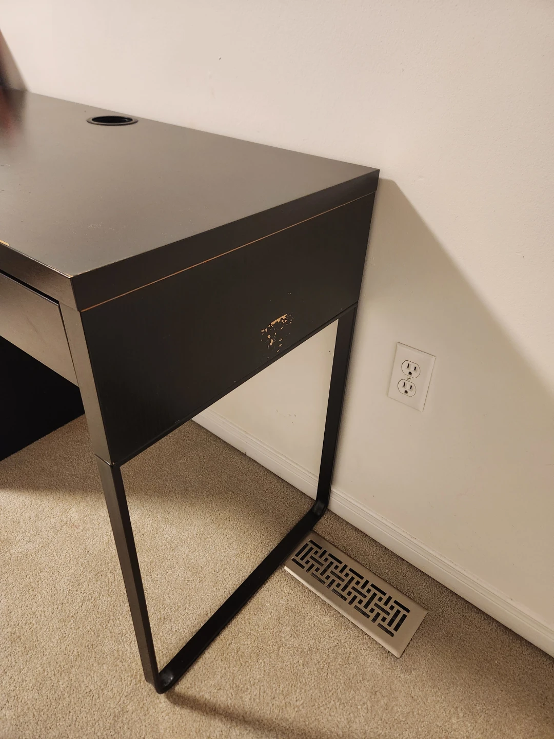 Black Ikea Desk - photo 4