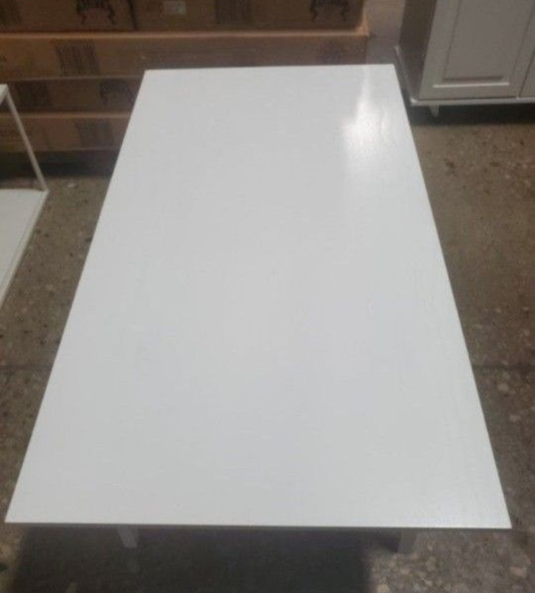 3 Pc White Coffee Table With 2 End Tables (New In A Box) - photo 2
