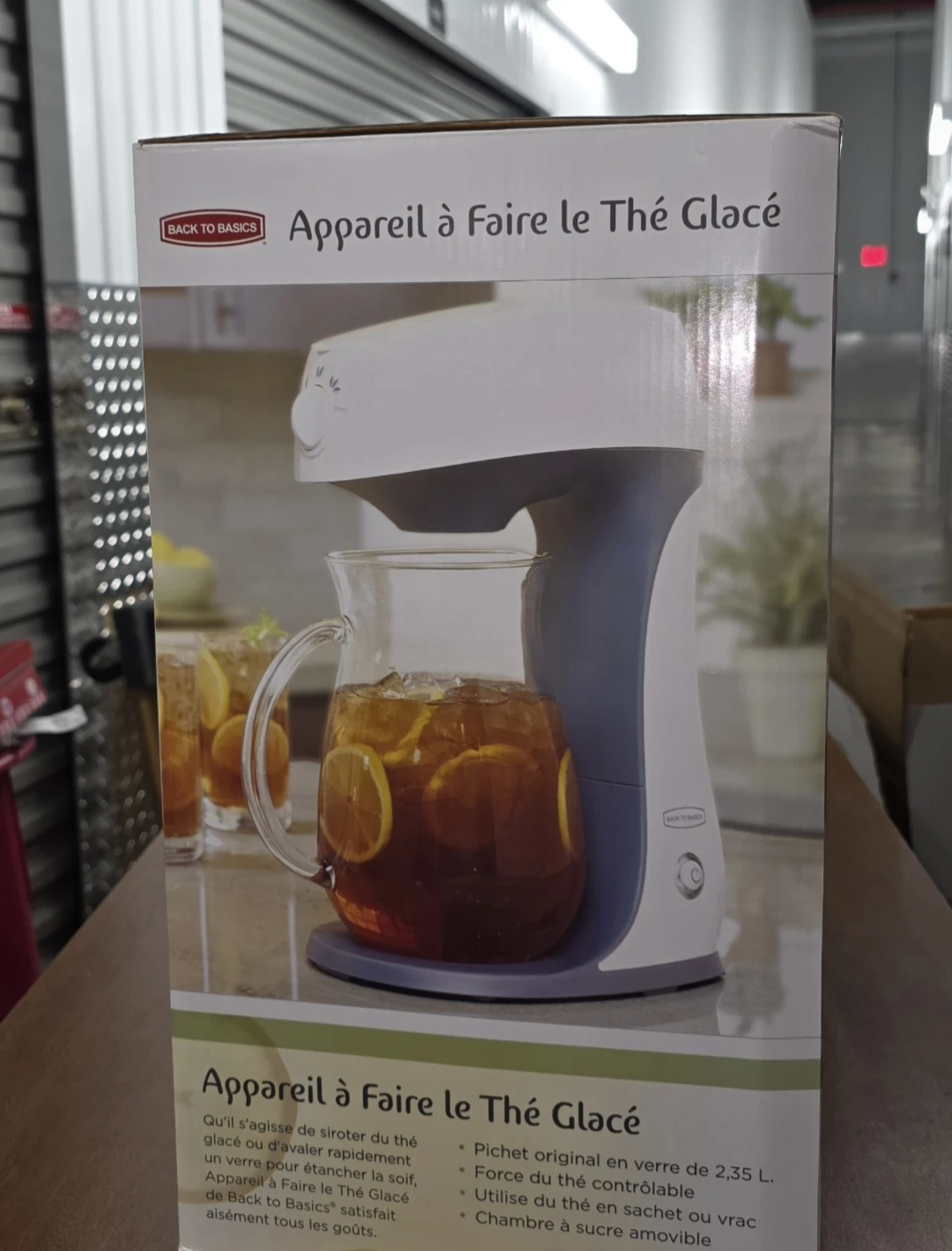 Back to Basics Iced Tea Maker with 2.5 Qt Pitcher - photo 3