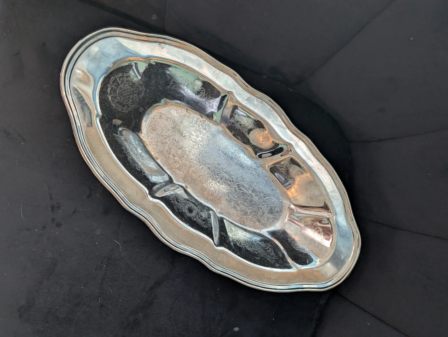 Silver Plated Serving Tray