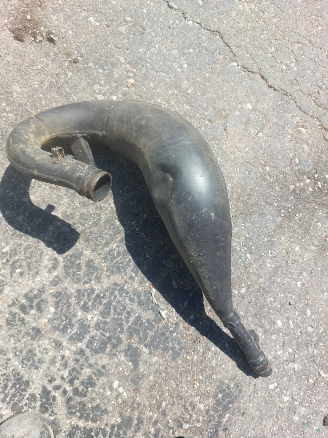 Dirt Bike Exhaust Pipe
